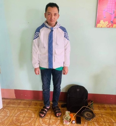 Bắt đối tượng chuyên trộm tiền công đức tại các chùa dịp tết